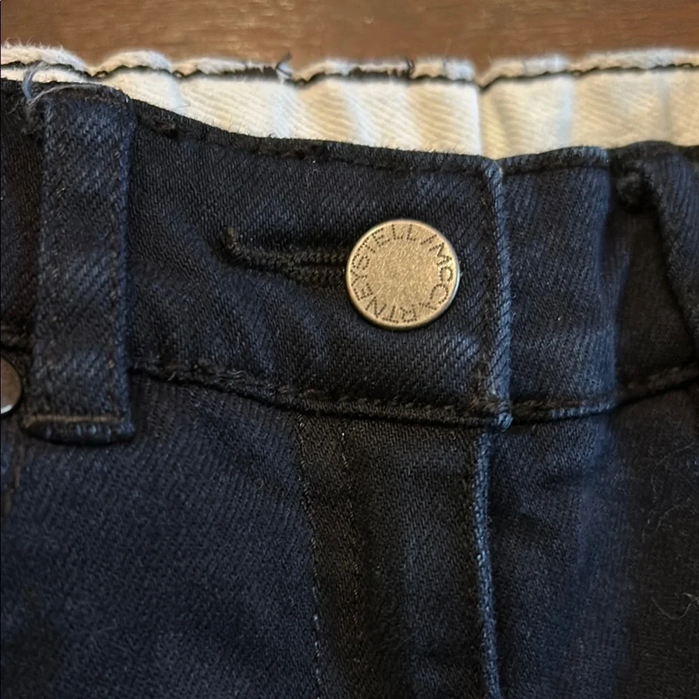 Stella McCartney Dark Navy Cotton Jeans with Stretch Toddler Size 12 Months - Picture 5 of 12